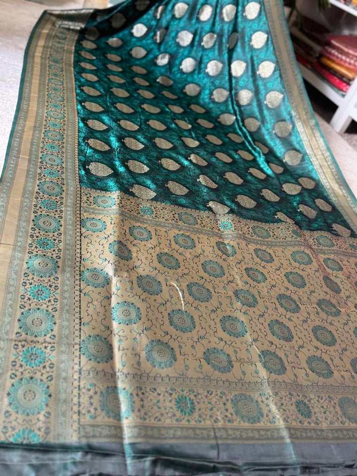 Green Soft Silk Saree