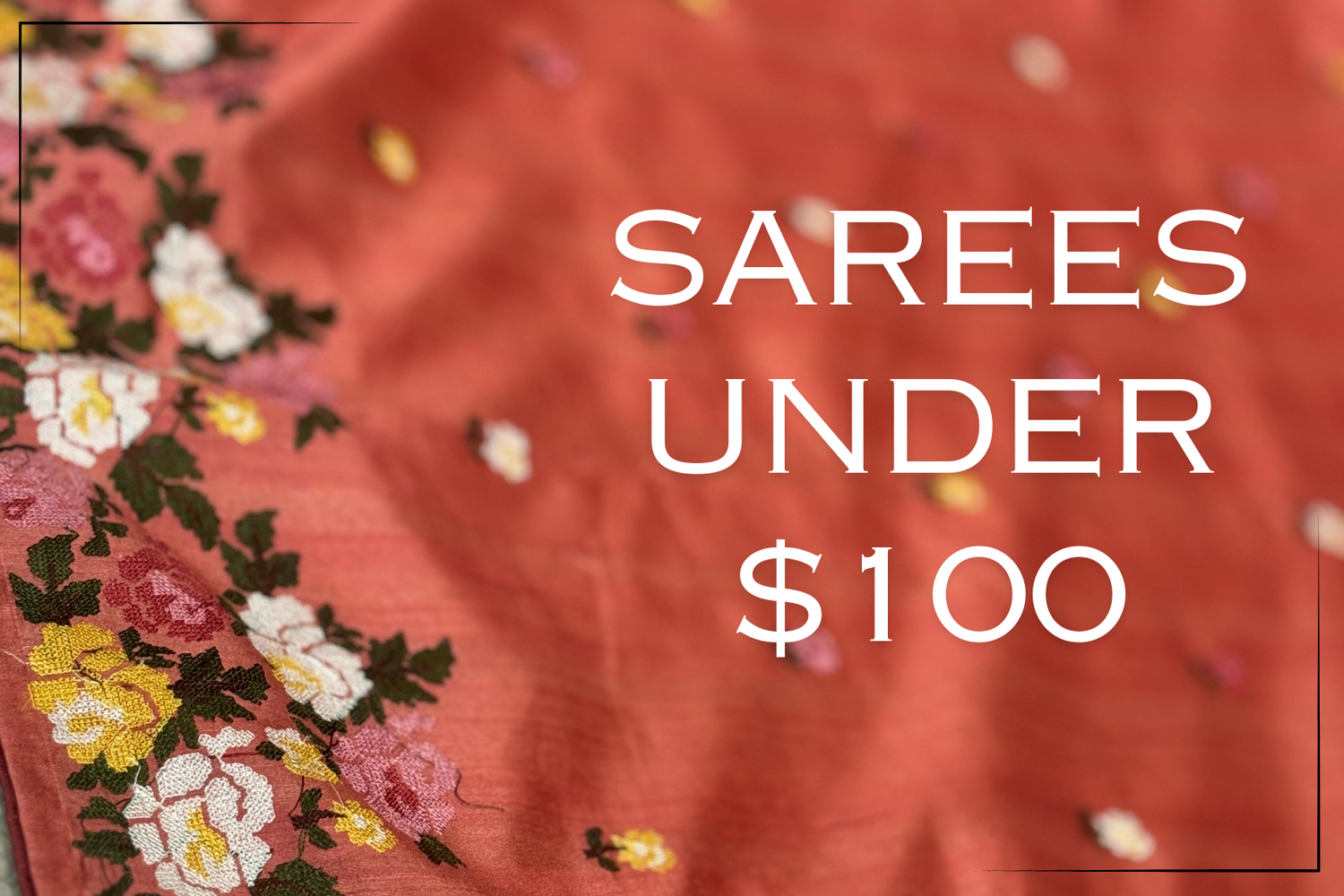 Sarees under $100