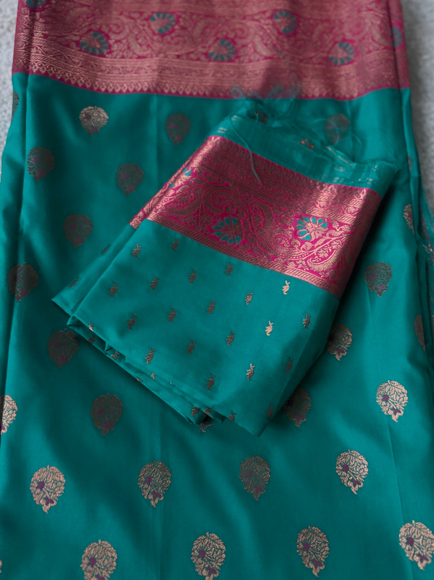 Meenakari Katan Silk Saree