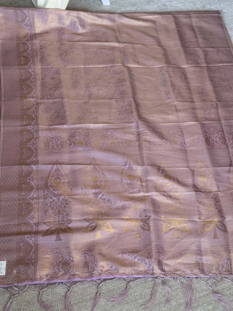 Pink Soft Silk Saree