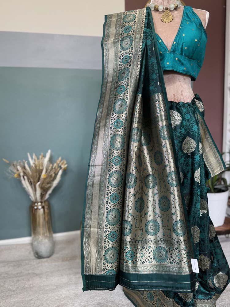 Green Soft Silk Saree