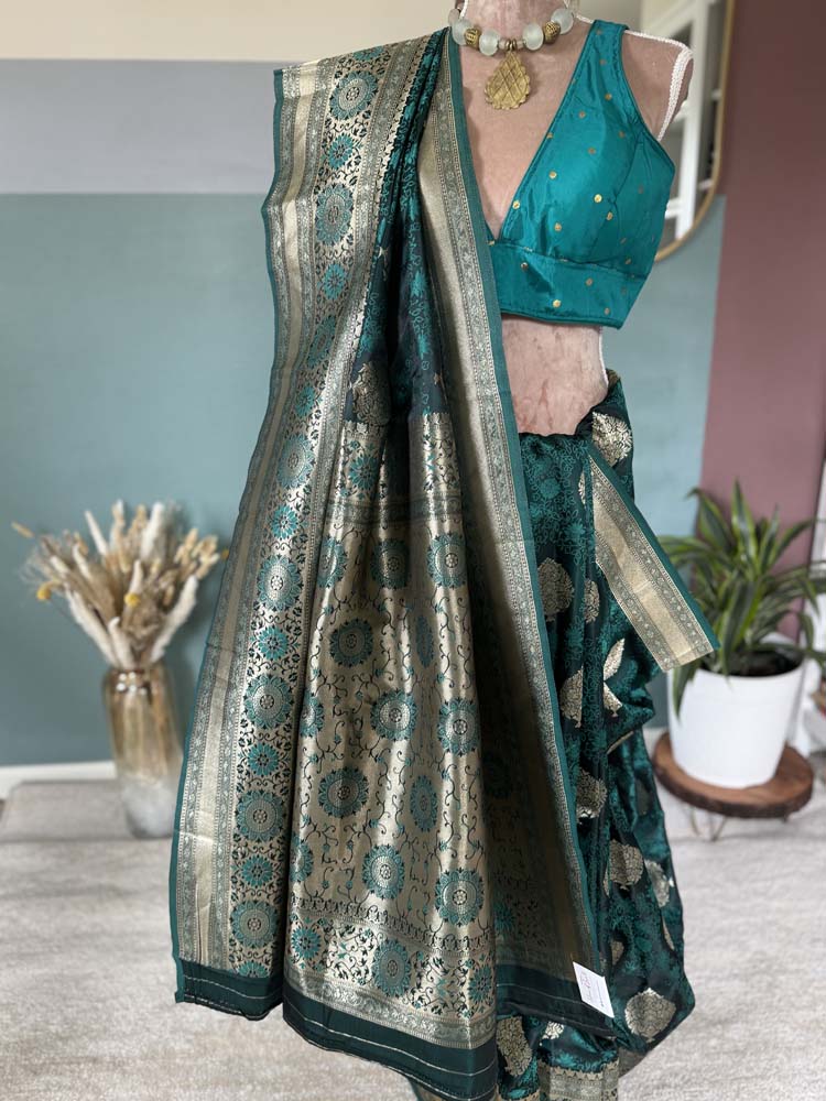 Green Soft Silk Saree