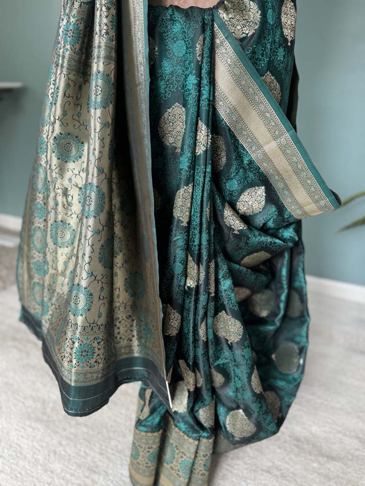 Green Soft Silk Saree