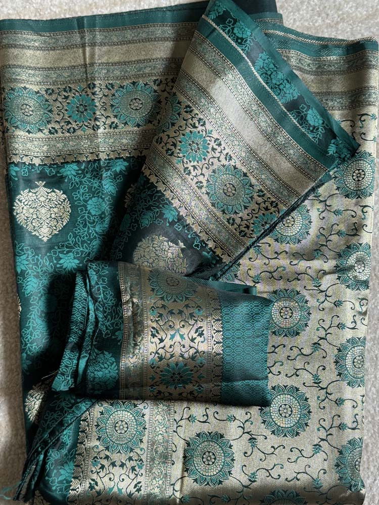 Green Soft Silk Saree