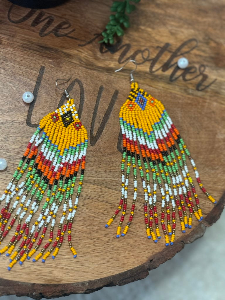 Shanga Beads Earrings